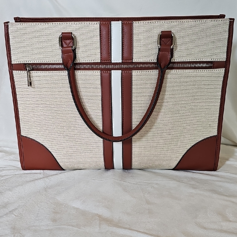 Cluci Briefcase Laptop Bag with Shoulder Strap - Picture 8 of 8